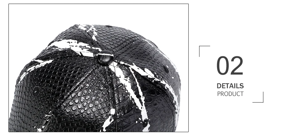 ADK Pu Leather Snapback For Male 2018 Fashion Baseball Caps 2018 New Leisure Caps For Men Women Brand Hat (6)
