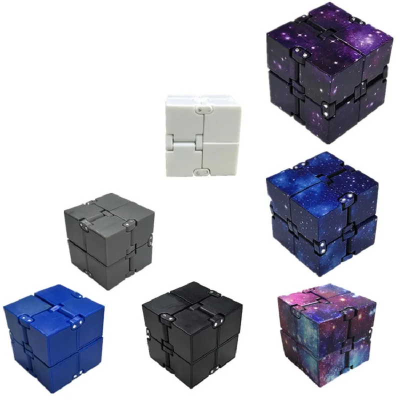 

Creative Decompression Cube Second Generation Decompression Infinite Folding Cube Water Transfer Puzzle Fun Children
