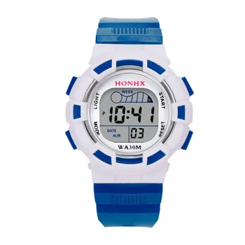 

Waterproof Children Boys Digital LED Sports Watch Kids Alarm Date Watch Gift Watch Kids Boy Montre Enfant Reloj Infantil