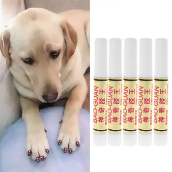 

5Pcs Pet Dog Cat Nail Protector Covers Claw Paws Caps Gel Adhesive Glue