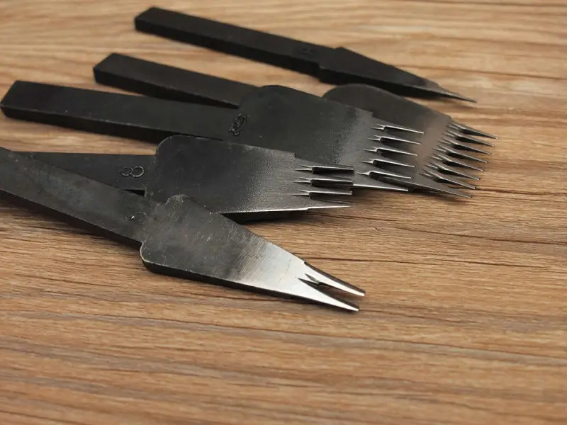 French Lacing Chisel Punch Tool