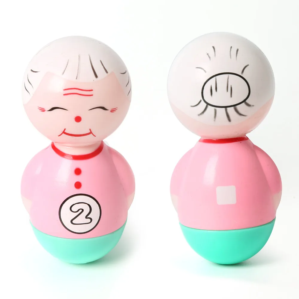 8 шт. милая игрушка неваляшка Roly poly семейные фигурки набор кукол познавательные