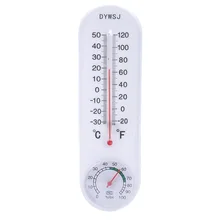 Многофункциональный термометр Крытый Открытый Мини влажный гигрометр Влажность термометр белый измеритель температуры 1 шт