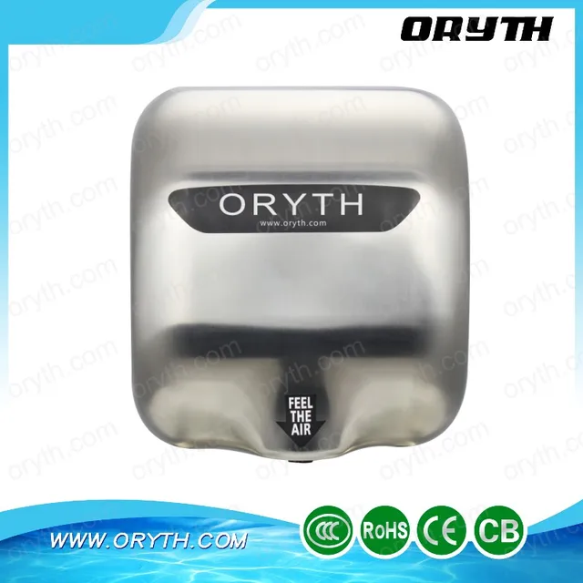 High speed stainless steel automatic airforce hand dryer jet air hand dryer on