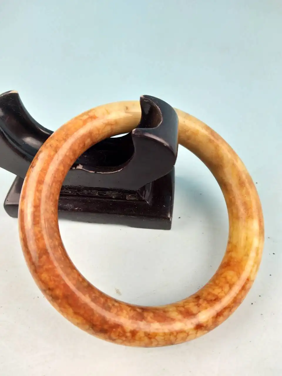 Chinese antiques, jade handicrafts, round bars, jade bracelets-in