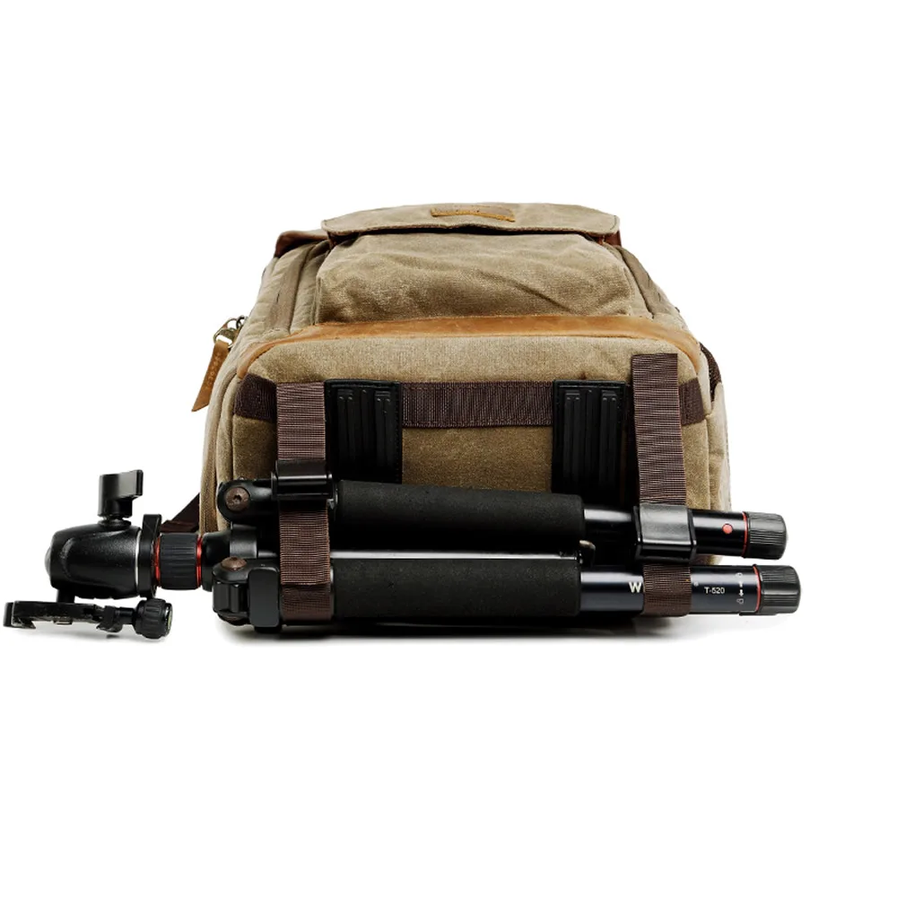Батик Холст Водонепроницаемый фотографии сумка Открытый переноска-устойчивый большой камеры фото рюкзак для мужчин для Nikon Canon sony Fujifilm SLR