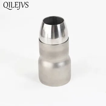 

Universal 2" OD To 2.5" OD Motorcycle Exhaust Pipe Adapter Connector Reducer Muffler Stainless Steel 51mm to 61mm