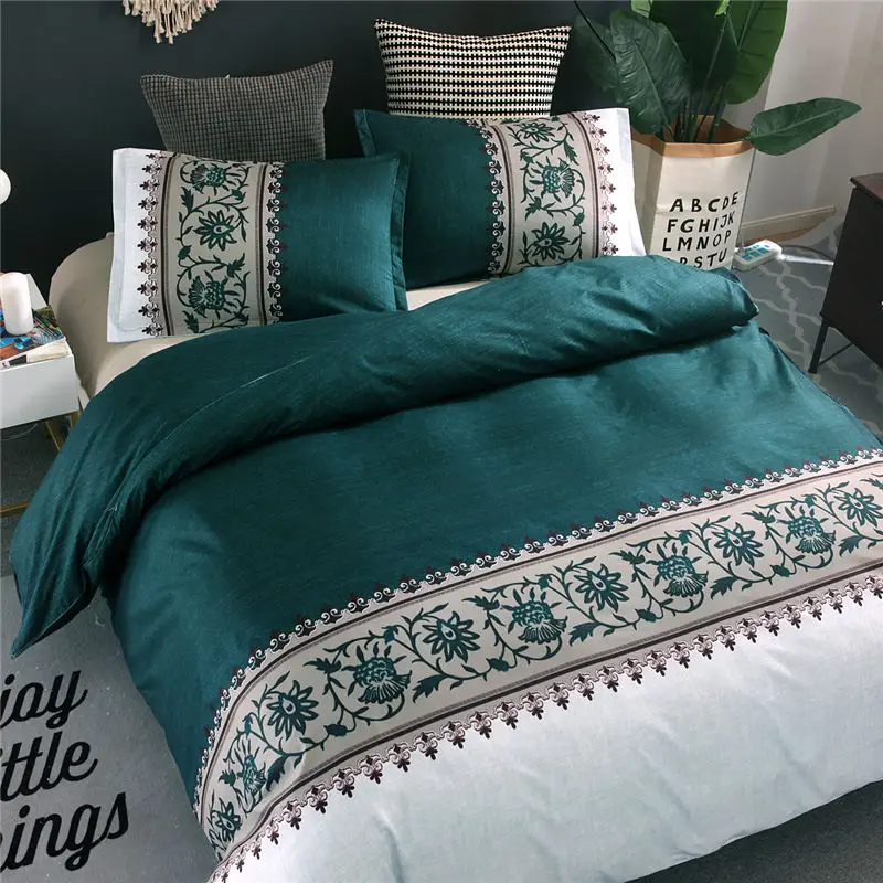 Bonenjoy набор пододеяльников двухместная кровать в полоску постельное белье с наволочками для дома/отеля набор для больших кроватей queen size