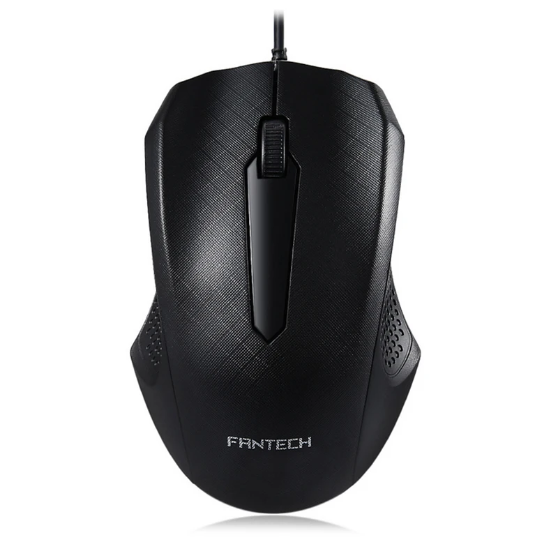 

FANTECH Professional Wired Mouse USB Optical Mice Office Essential Ergonomic 1200 DPI Silent Click Mouse For House Office