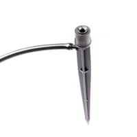 20 штук 360 градусов регулируемый поток Спайк барботер Капельное эмиттеры для Полива Цветочный Горшок для фруктовых деревьев, поливочная капельница с 1/4 