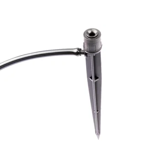 20 штук 360 градусов регулируемый поток Спайк барботер Капельное эмиттеры для Полива Цветочный Горшок для фруктовых деревьев, поливочная капельница с 1/4 