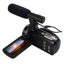 Ordro Z20 FHD 1080 P 24mp цифрового видео Камера с Wi-Fi, Сенсорный экран и внешнего микрофона Поддержка