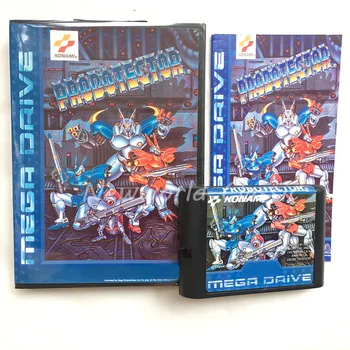 

Probotector Japan Cover US/JAP Shell for 16 bit With Boxed and Manual For Mega Drive Genesis MD Game Card