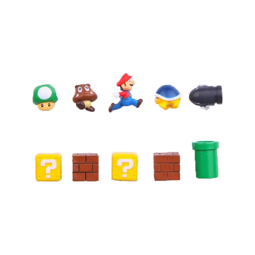 3D Supre Mario наборы магнитов на холодильник для домашнего декора комнаты, декоративный холодильник, Забавный школьный офисный магнит для доски