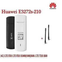 Разблокированный huawei E3272S-210 Cat4 4G LTE 150Mbps USB Stick Dongle Moible широкополосный плюс 2 шт антенна