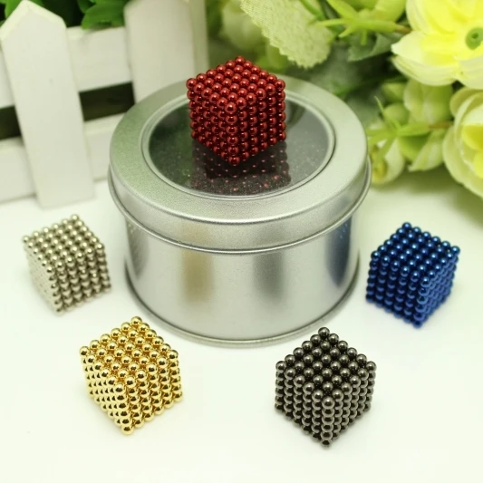 

2019 New 3mm 216pcs Magnetic Magic Cube Bucky Puzzle Magcube Blocks Sphere Beads Neo Cube Balls DIY Toys Vacuum Package