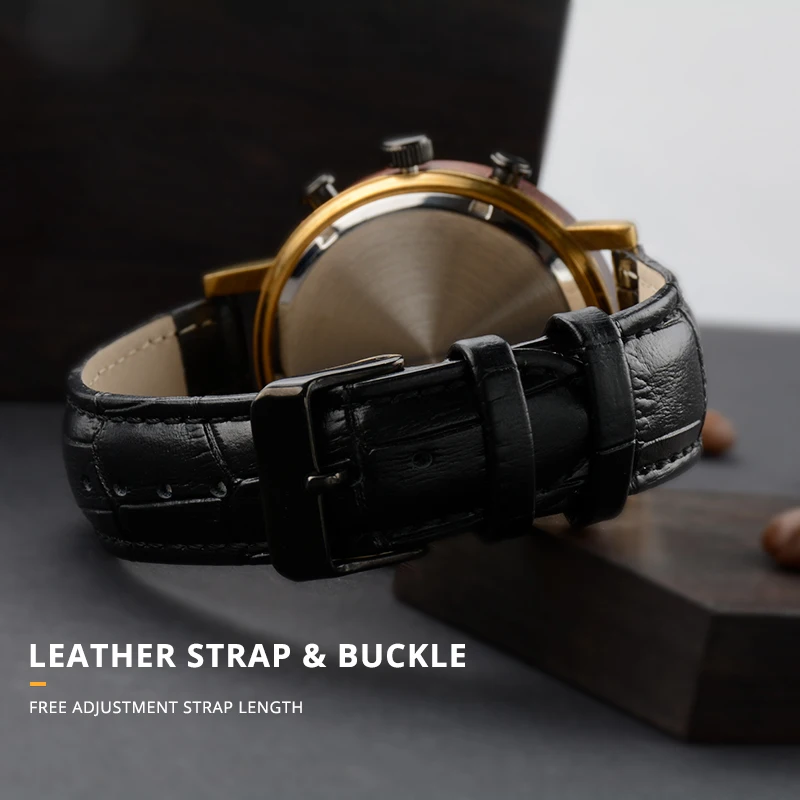 BEWELL WOODEN WATCH