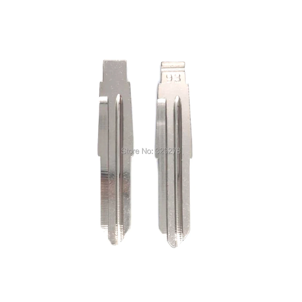 

10pcs/lot NO.93 Flip Remote Key Blade for Changan Alsvin Original #93 Blade