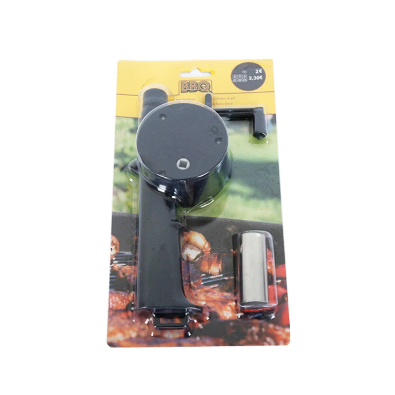 09 JDSR Manual Blower Outdoor Barbecue Fan Air Blower For Barbecue Fire Bellows Outdoor Cooking Picnic Camping Hand Crank BBQ Tools