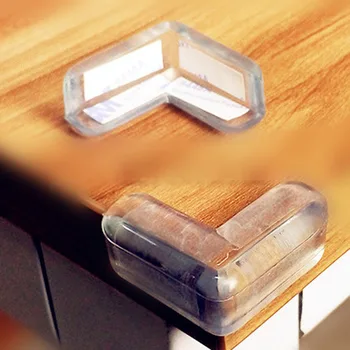 

20pcs/lot Baby Safety Silicone Protector Table Corner Edge Protection Cover Children Anticollision Guards Tool DW875386