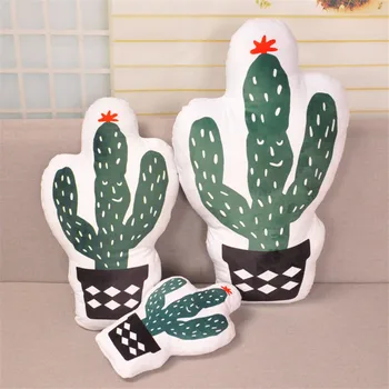 

1pcs Pineapple Cactus Shape Cushion for Children Baby Soft Stuffed Plush Rests Pillows Bed Sofa Car Cushions Birthday Gift
