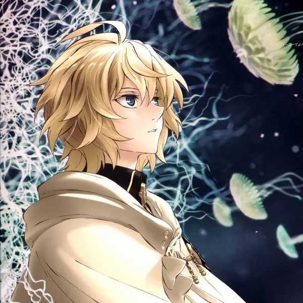 

Seraph Of The End Anime Mikaela 23*23CM Square Towel #39343
