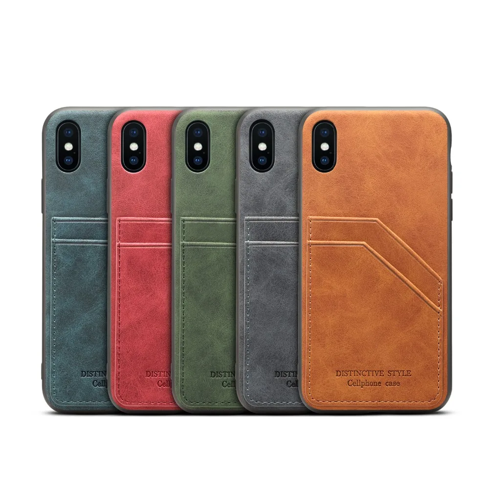 Магнитный кожаный чехол кошелек с отделением для карт iphone X XR XS MAX iPhone 7 7plus 8