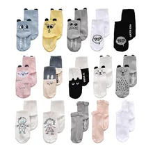 Infant font b Baby b font Boy Girl Cotton Socks Floor Anti Slip Cartoon Animal Cute