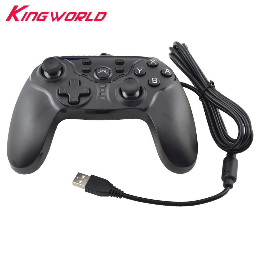 

USB Wired Controller Gamepad Double Motor Vibration For S-w-i-t-c-h N-S Support version 3.0 for PC