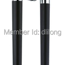 Главная Дверь б/у стеклянные ручки 600 мм черный деревянный цвет D-146