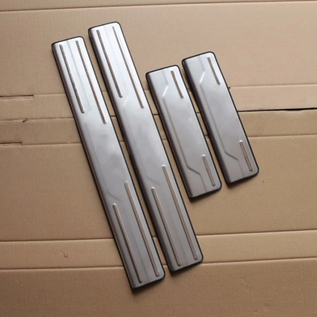 

For Toyota RAV4 Stainless Steel Scuff Plate Door Sill Ultrathin Threshold Strip Welcome Pedal Car Styling Accessories 4pcs/set