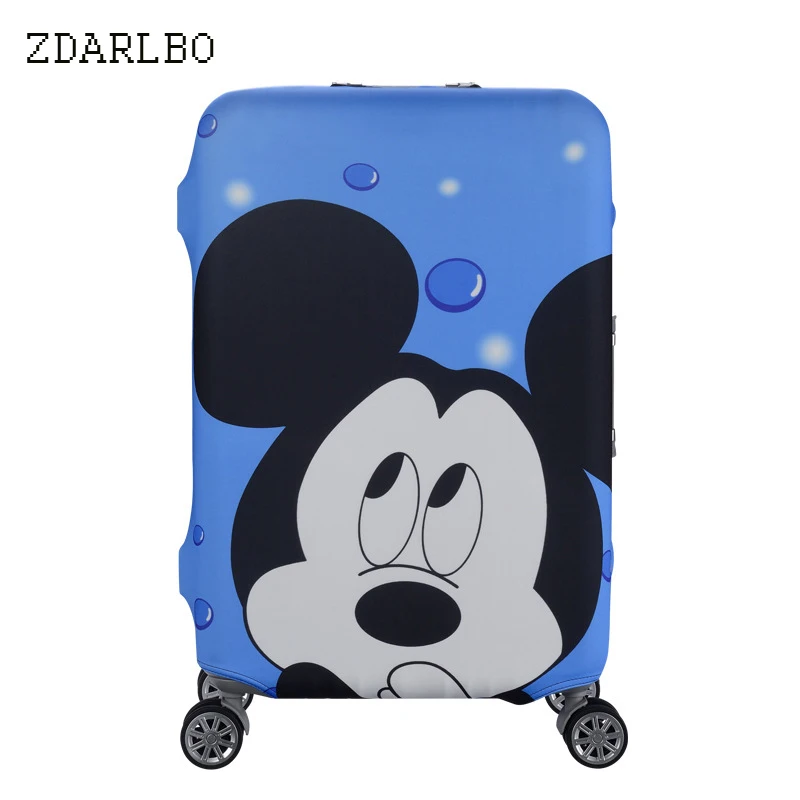 Minnie Mickey Travel Luggage Cover Suitcase Cover Springy Luggage Case Travel Bag Dust Cover Travel Accessories S/M/L/XL 16Color
