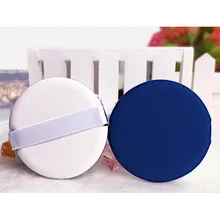 1 шт. Пуховки для Пудры Губка Уход за кожей лица мягкой Для женщин леди Красота сухой мокрой двойного Применение Макияж Основа для макияжа лица Контур лица губки Косметическая пудра Puff