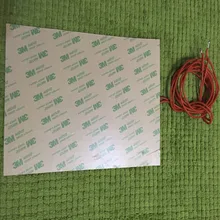 300x300mm 24 v 360 w силиконовые riscaldatore letto con клейкую ленту 3м тепло нагреватель 3d stampante нагревательный элемент потепление продукты