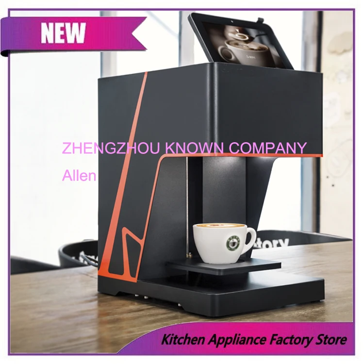 

Edible ink printer Coffee Printer coffee Food and Beverage Printing Machine