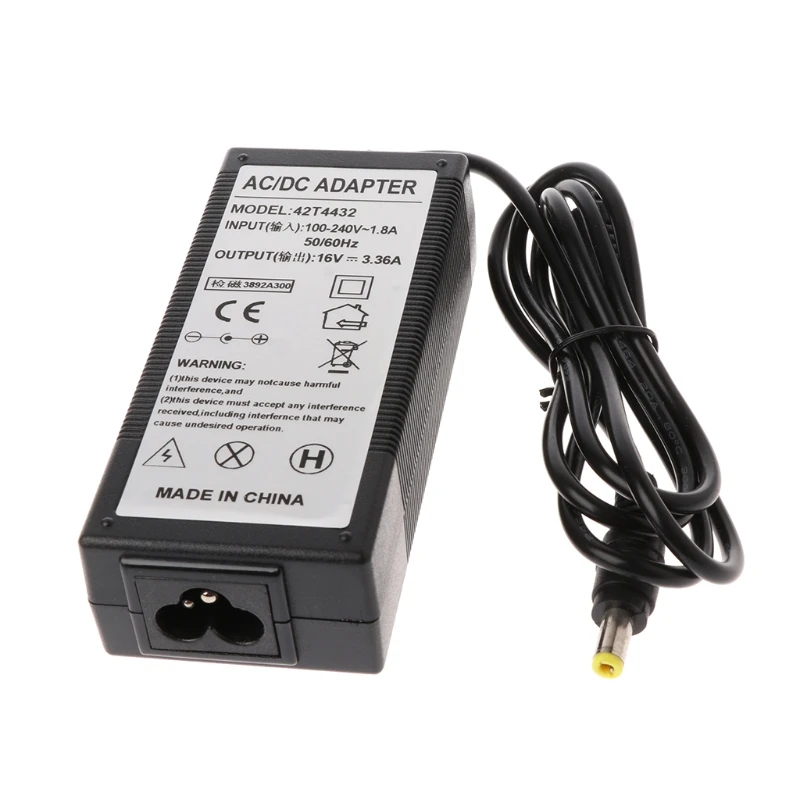 

Laptop AC Adapter Power Supply Charger for IBM 16V 3.36A 54W 5.5*2.5mm