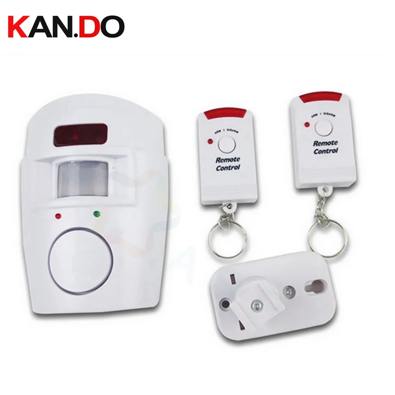 Remote control function anti theft Infrared sensor alarm,IR motion