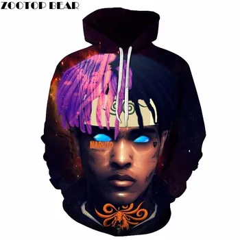 

Glossy Facial Features Mens Pullover hoodies Streetwear Sweatshirt Fashion Hoodie New 2019 New Long Sleeve Men ZOOTOP BEAR