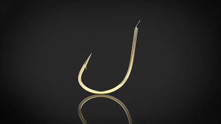 Высокое качество(200 шт./компл.)#1~#13 бронзовые золотые глазурь колючие крючки рыболовные крючки