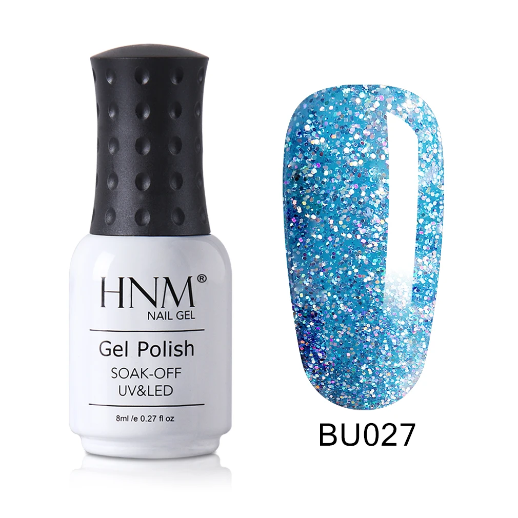 HNM гель для ногтей синяя серия 8 мл гель лак Vernis полуперманентный УФ светодиодный Гель-лак для ногтей Esmalte Перманентный гель лак для покраски ногтей - Цвет: 027