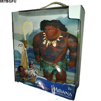 

25/33cm Moana Movie Maui pvc Action & Toy Figures Chick Handan Spotted Pig Action Figures Toy Model For Girls Kids Lover