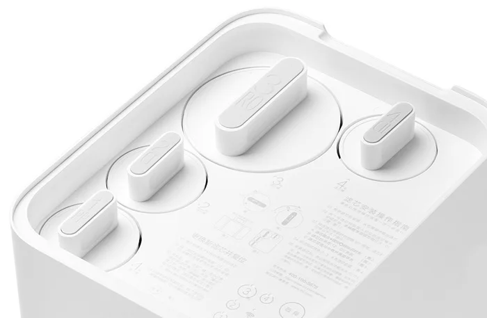 Оригинальный Xiaomi Mi очиститель воды предположение угольный фильтр Смартфон Дистанционное управление фильтры для воды бытовой техники