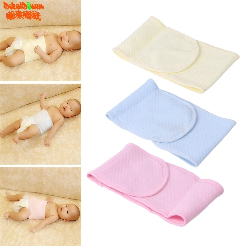 Baby Bellyband Soft Blend Cotton Adjustable Navel Protector Infant
