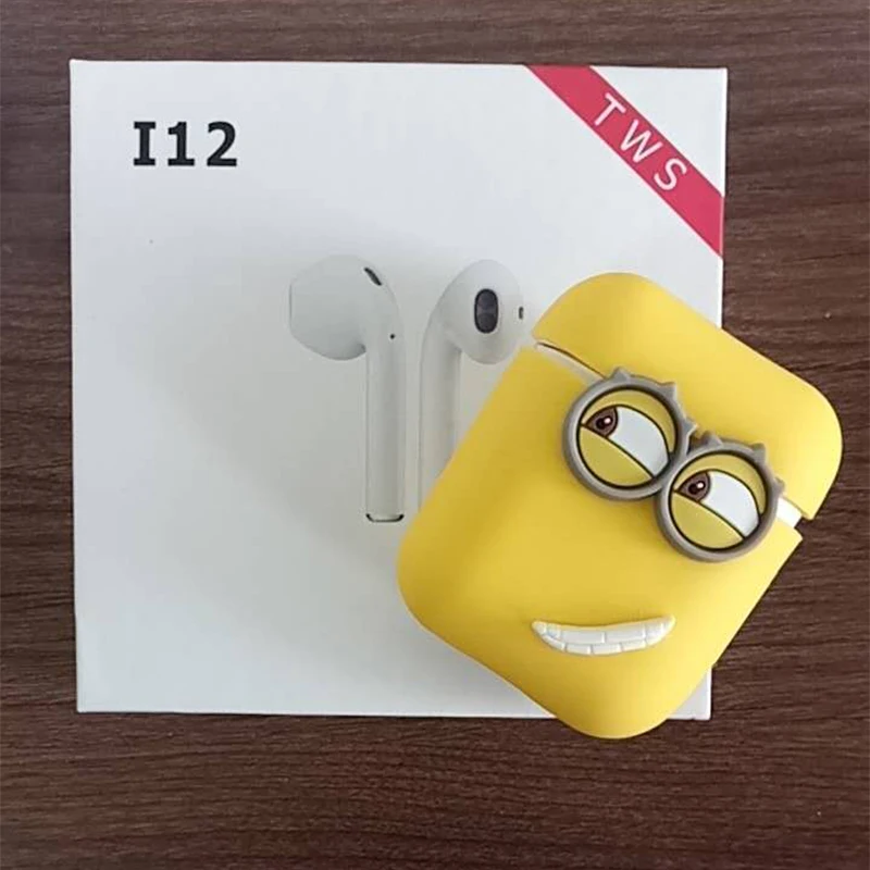 2019 новый для tws i9s i11 i10 чехол bluetooth беспроводные наушники apple AirPods протектор милый