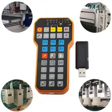 CNC маховик NC Studio USB беспроводной пульт дистанционного управления 3 оси ЧПУ контроллер для ЧПУ гравировальный станок система Weihong