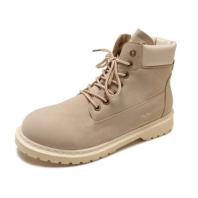 

2018 autumn Europe and the United States large size front with soft bottom fashion wild casual women's boots gray ljj 1121