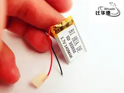 Литий-полимерная батарея li-po 3,7 V 302030 140 MAH MP3 MP4, с защитной платой полимерная аккумуляторная батарея