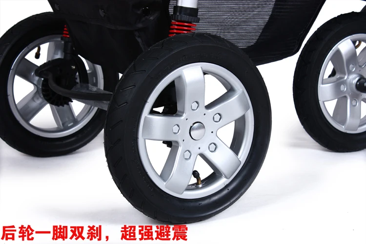 Carrinho de Bebê 3 em 1 Recém nascido ue Carraige Off road Luz Dobrável Buggiest Esportes 5 stroller stroller