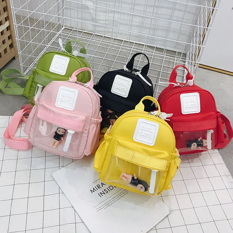 

2019 New Candy Color Casual Shoulder Bag Oxford Cloth Mini Student Bag for Girl Women's Multi-function Zipper Messenger Bags