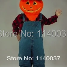Талисман Джек-о-фонарь Хэллоуин Тыква маскот костюм мультяшный персонаж карнавальный костюм нарядный костюм вечерние